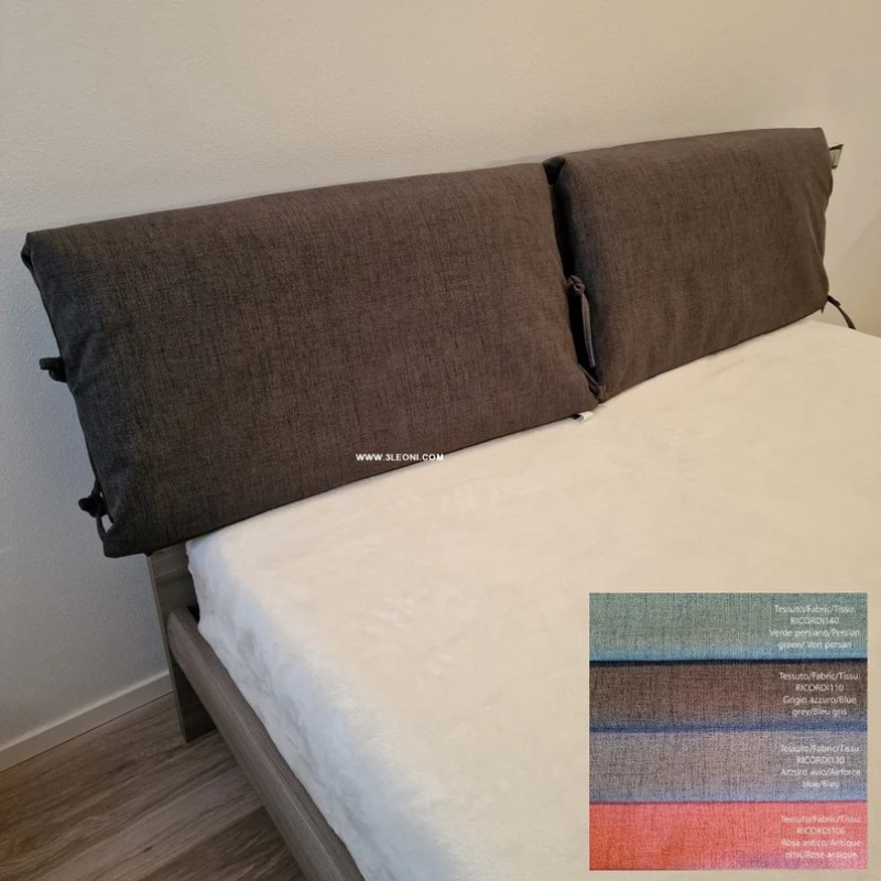 Petra - Copritestiera imbottita per letto